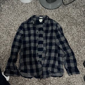Blue and Grey Flannel